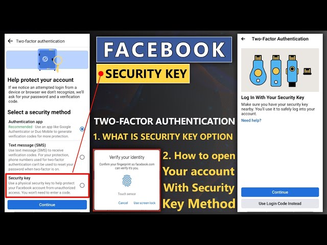 Facebook to support security keys in mobile apps - Techrecipe