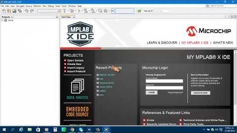 CREAR PROYECTO EN MPLAB X IDE