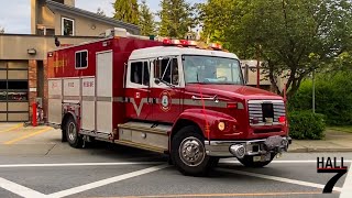 North Vancouver District Fire &amp; Rescue Services - Engine 1, Rescue 1, &amp; BCEHS Responding