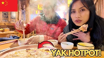 Trying Yak Hotpot for the First Time in Lijiang, China! 🐃🔥