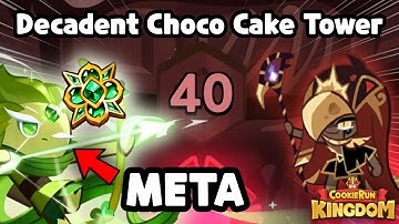 Decadent Choco Cake Tower Tray 40 Guide | Cookie Run: Kingdom