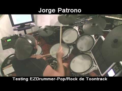 Jorge Patrono testing EZDrummer