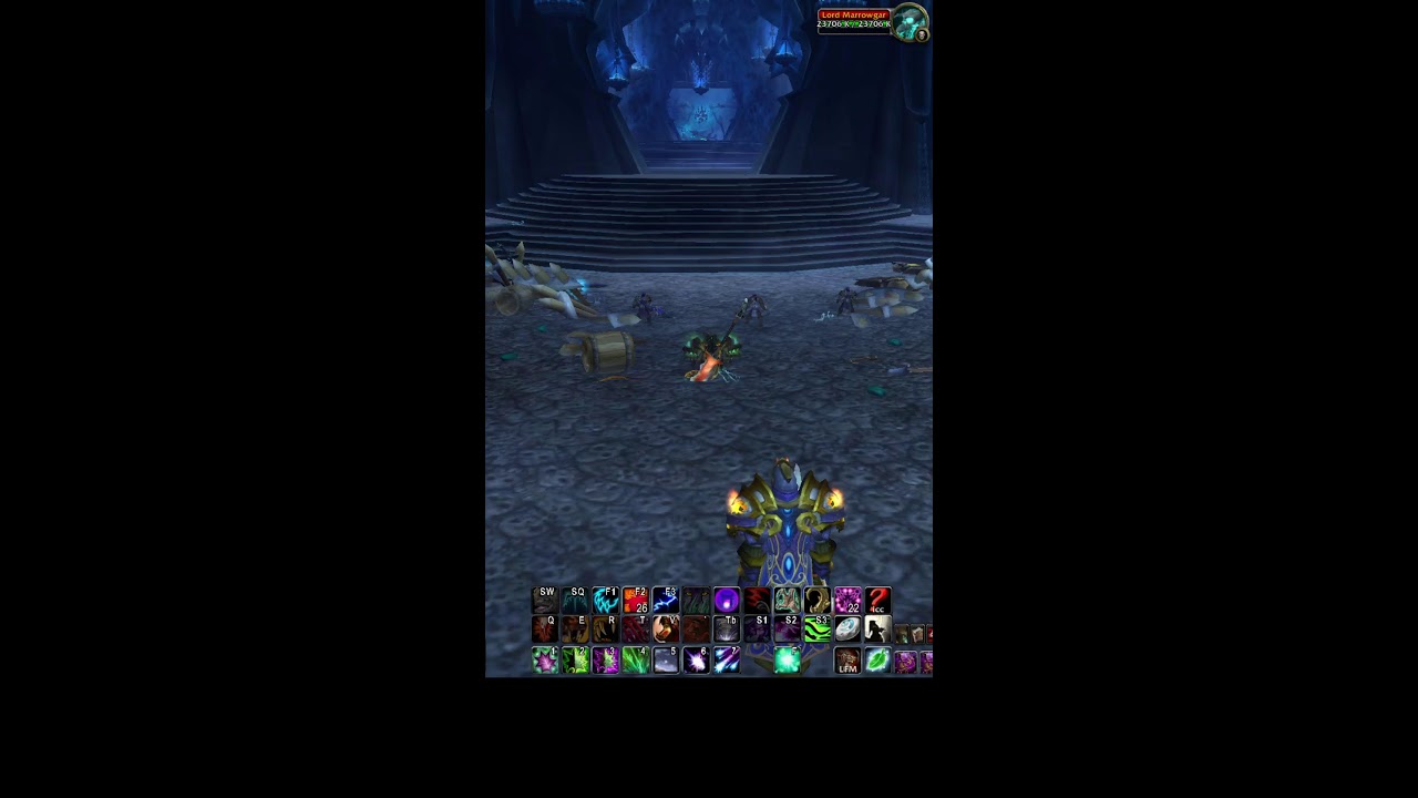 Mark of Blood!! The Alpha Tank Death Knight Icecrown Citadel World of Warcraft #gaming #shorts