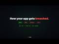 How an attacker breaches your app in 47 seconds
