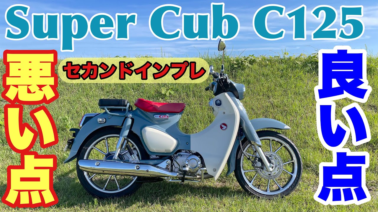 【 南薩摩半島一周ナラシツーリング 】PART1 スーパーカブ C125 素人のありのままセカンドインプレ編 #c125インプレ悪い点  #燃費最強バイク モトブログ鹿児島#302