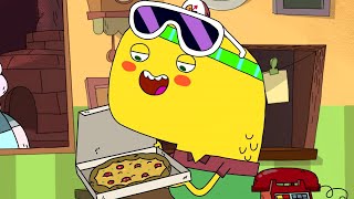 Cupcake and Dino 'Pizza Man!' | Cartoons for Kids screenshot 1