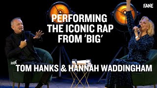 Tom Hanks \& Hannah Waddingham Perform the Iconic Rap from 'Big'