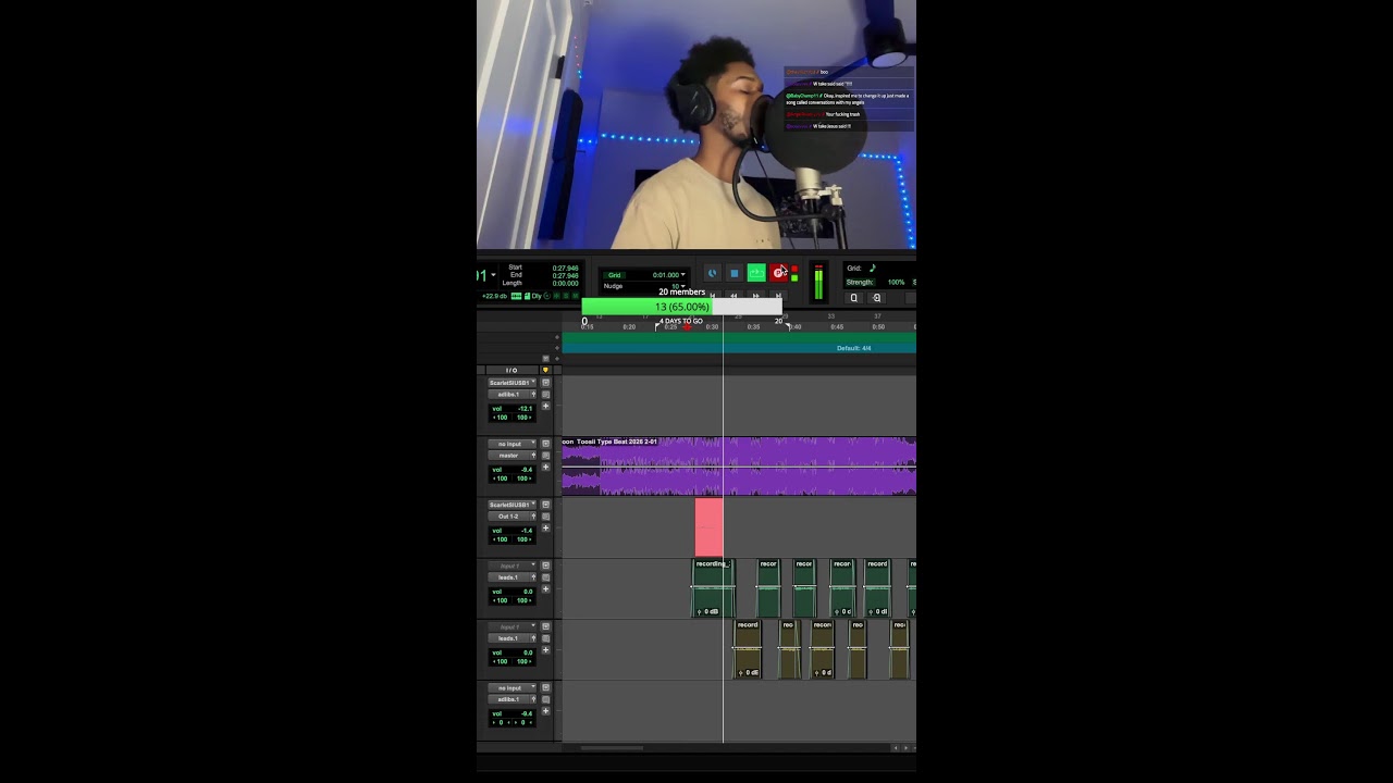 making a song join chat
