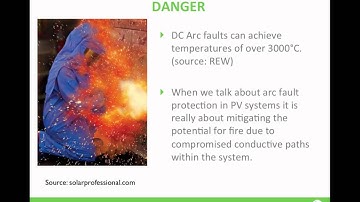 Solar PV Training - DC Arc-fault