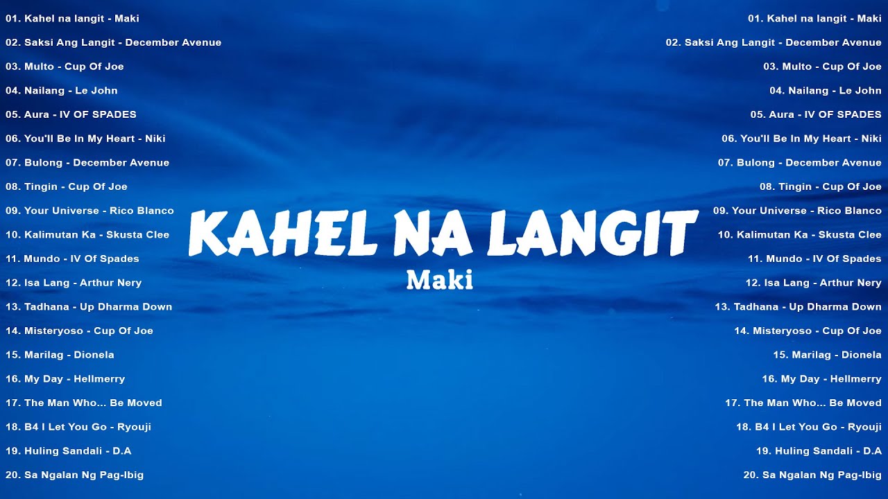 Kahel na langit - Maki, Saksi Ang Langit | Best New Tagalog Love Song 2025 - Hot Hits OPM On Spotify Kahel na langit - Maki, Saksi Ang Langit | Best New Tagalog Love Song 2025 - Hot Hits OPM On Spotify