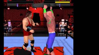 ECW Hardcore Revolution - ECW Hardcore Revolution (PS1 / PlayStation) - Rhino Vs Cena Ironman Match Gameplay -Vizzed.com - User video