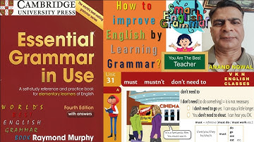 UNIT-31:Must / Mustn’t / Don’t need to - You don