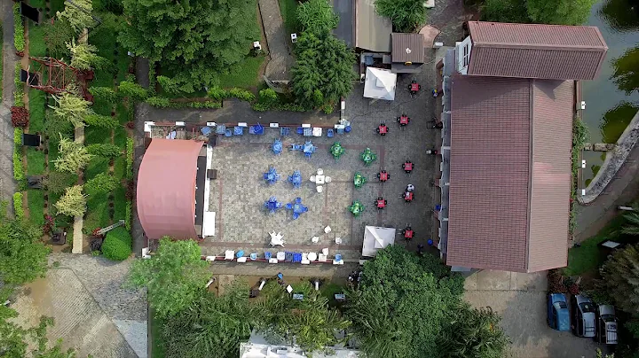 Top view of Freedom Park Lagos. From above as it is within.