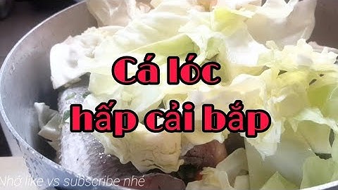 Cá lóc hấp cải bắp - Món ăn miền tây đơn giản ăn không ngán ngày tết | CÔ BA MIỀN TÂY VLOG