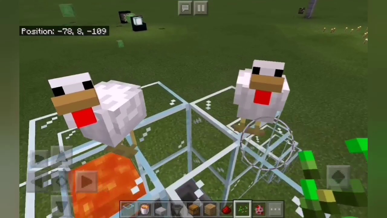 How to make a chicken farm in minecraft YouTube