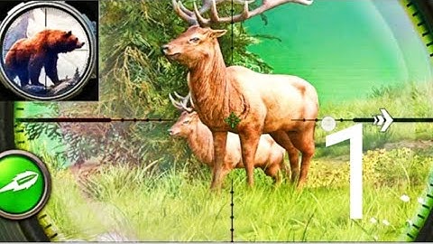 Hunting Clash: Sniper Safari- Gameplay Walkthrough Part 1 - Ten Square game (iOS, Android)