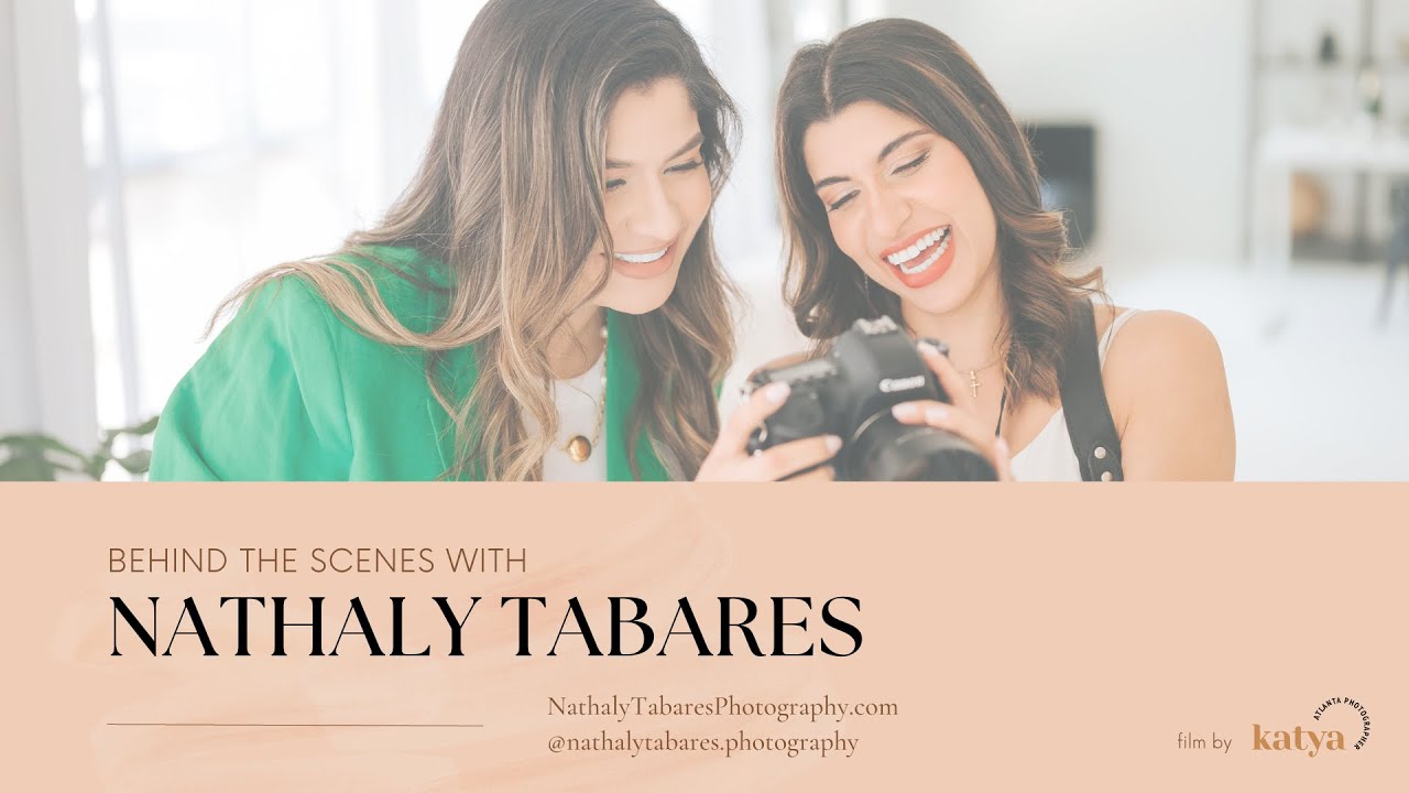 Behind the Scenes with Nathaly Tabares, Atlanta Portrait Photographer