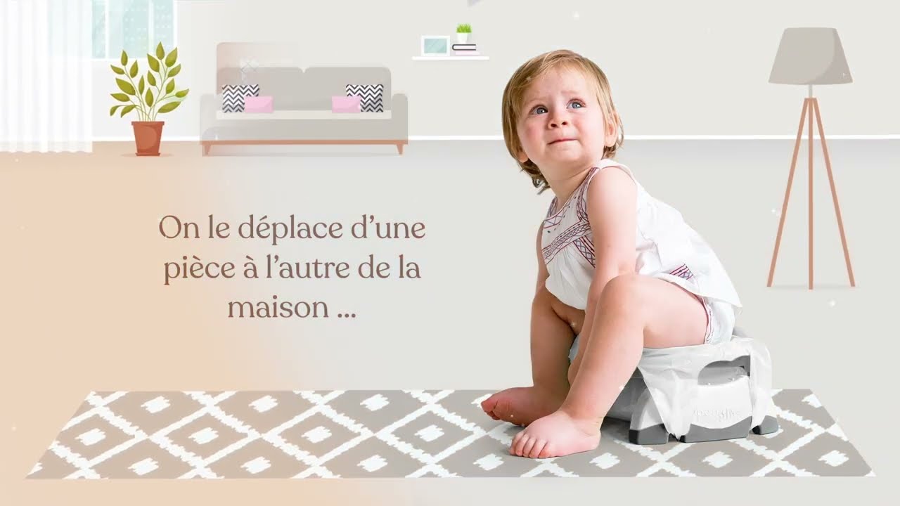 Pot enfant de voyages - 2 en 1 - Potette Plus - Babirevaboutique