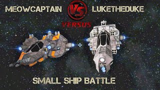 Space Engineers: LTD VS MeowCaptain 1v1 Dogfight Battle Part 2