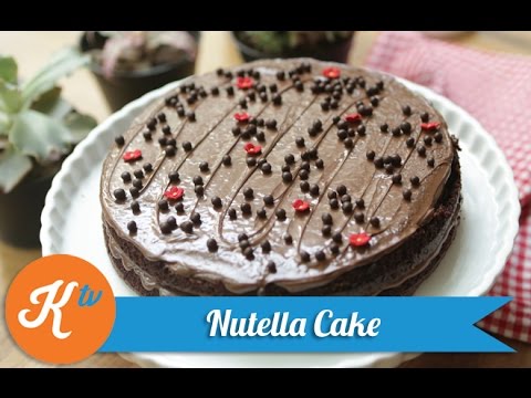 Resep Kue Coklat Nutella Nutella Cake Recipe Video-11-08-2015