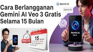 Cara Berlangganan Gemini AI Veo 3 😱😱 - Panduan Lengkap & Gratis‼️