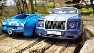 Rolls Royce vs. BUGATTI VEYRON 1:18