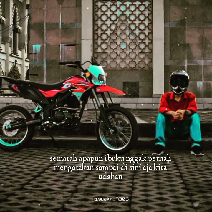 Story wa keren || Supermoto trail