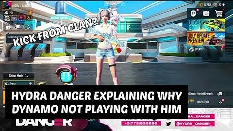 HYDRA DANGER EXPLAINS WHY DYNAMO NOT PLAYING WITH HIM