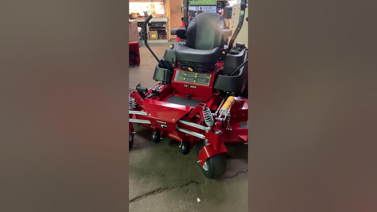 The NEW Ferris ISX 800! YouTube
