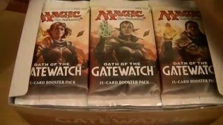MTG Oath Of The Gatewatch Booster Box #2 Opening (Part 1/3)