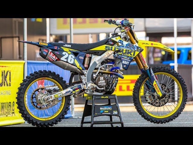 Inside Alex Martin's Factory JGR/Suzuki RMZ250 - Motocross Action