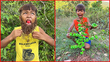 Survival Skills: SMART idea and USEFUL with single mom in forest #bushcraft #camping #outdoors #idea