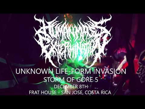 Human Mass Extermination - Unknown life-form invasion (Live @ Frat House 08.12.2019)