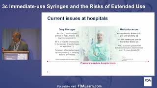 FDA Compounding Annual Conference 2025: Immediate-use Syringes and the Risks of Extended Use