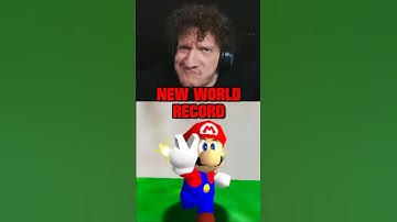 This 20 year World Record was just broken #mario #mario64 #sm64 #worldrecord