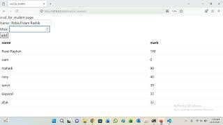 176. create new student and custom validation