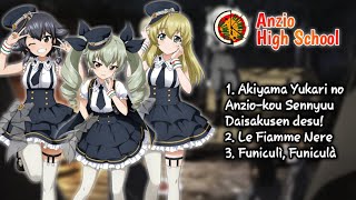 【Girls und Panzer】All Anzio High School's Theme Soundtracks