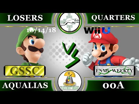 Taco Bout' Sm4sh GSSC Aqualias(Luigi) vs 00A(Mario) Losers Quarters