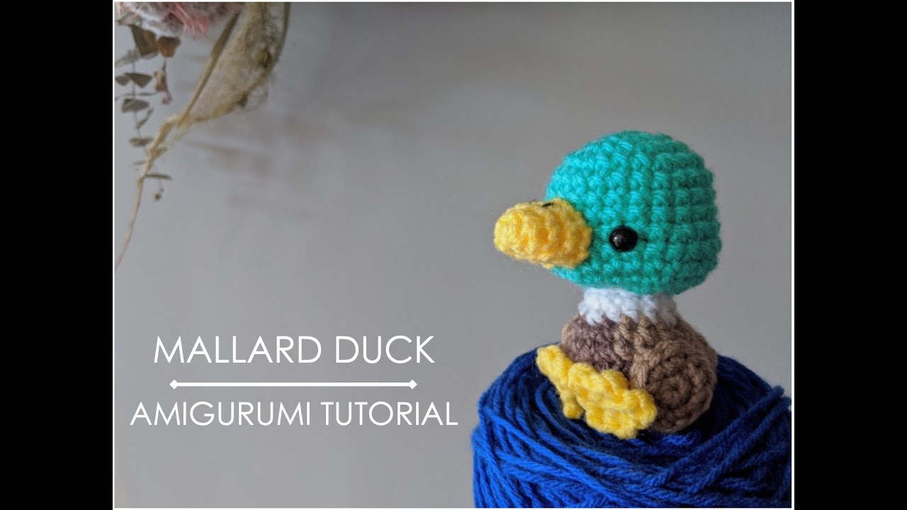 Beginner tutorial: How to Crochet amigurumi DUCK 