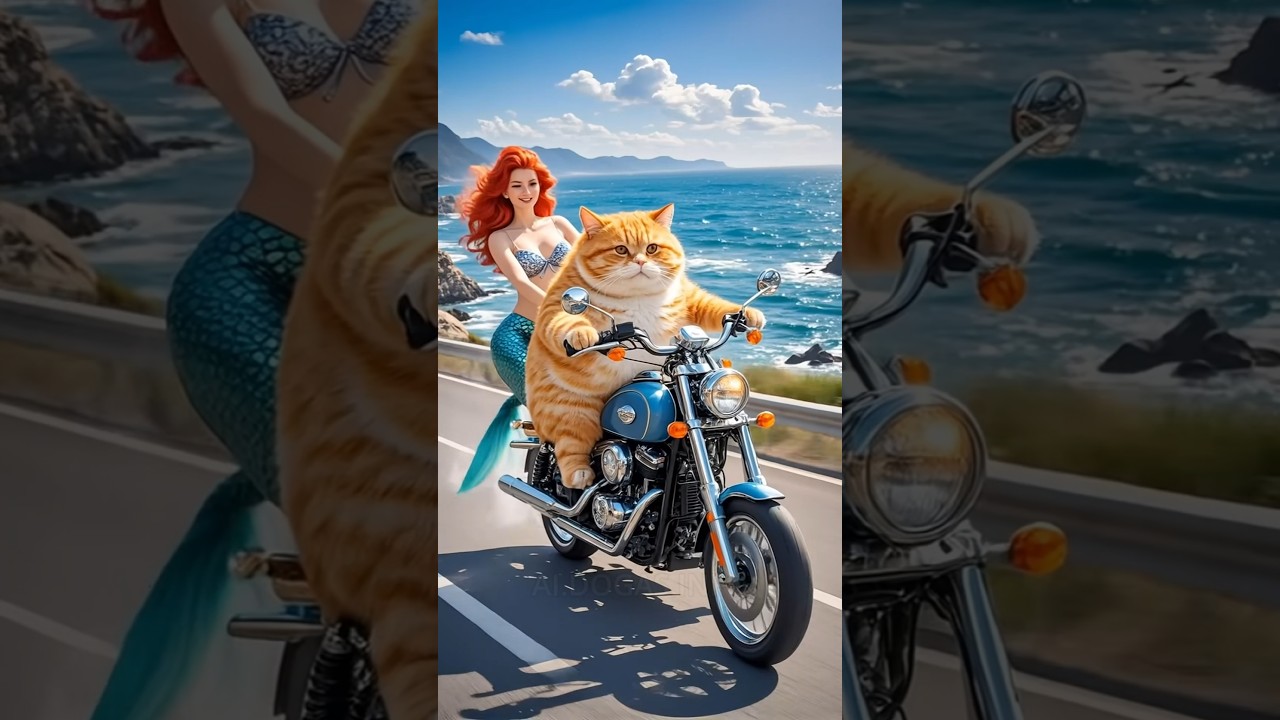 Funny Cat Video : Cat Rescues Mermaid, Shocking Love Twist with Doctor !