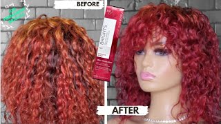 ION BRILLIANT BRIGHTS...CHERRY🍒 | Semi Permanant COLOR REVAMP to SUNSET 🌇