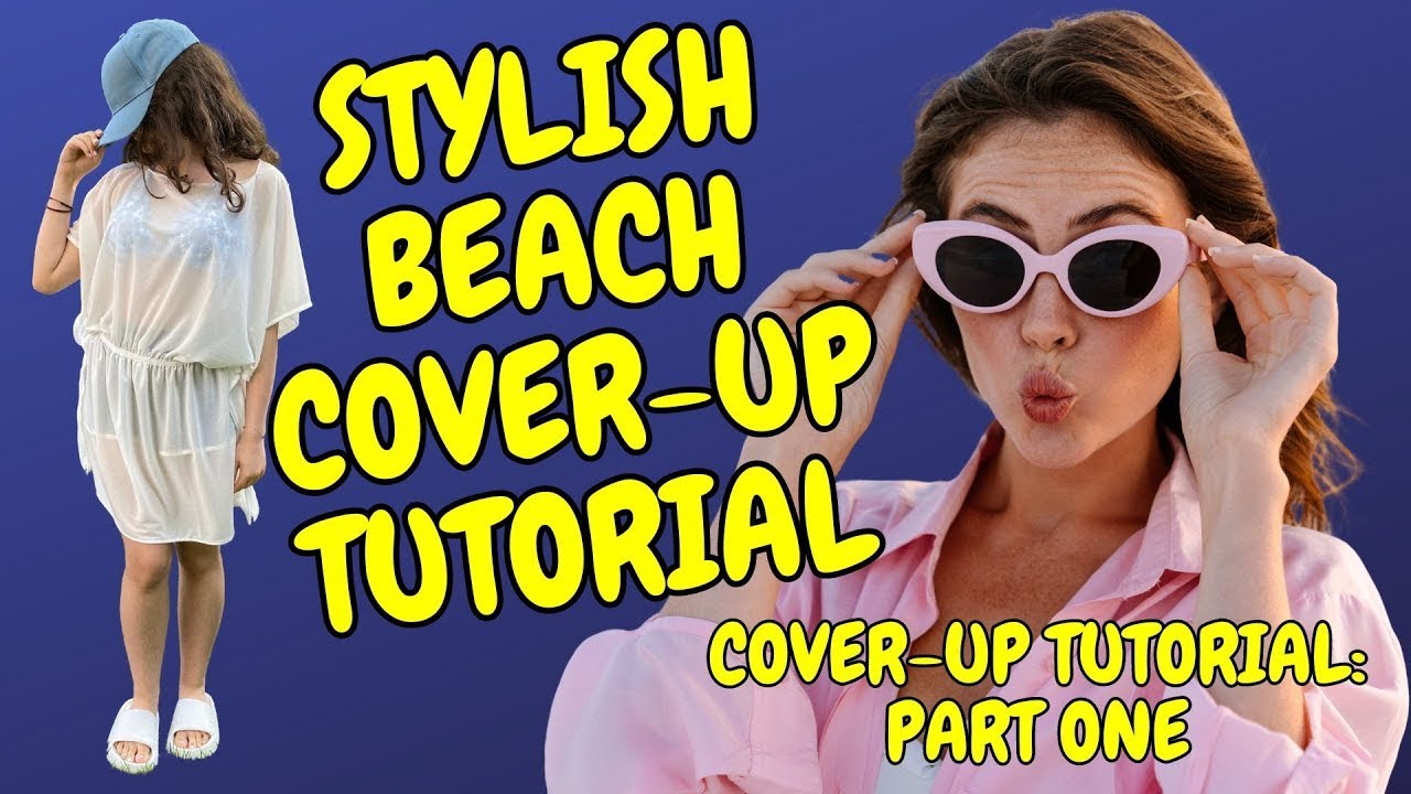 ☀️ DIY Beach Cover Up | Easy Summer Sewing Tutorial (Swimwear Wrap Part 1) | One Seven UK