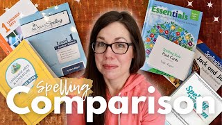 Comparing 6 Homeschool SPELLING Programs II All About Spelling, Spelling You See, etc