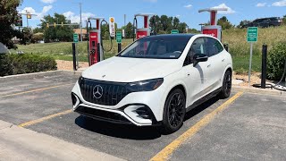 Mercedes AMG EQE SUV 70-MPH Highway Range Test