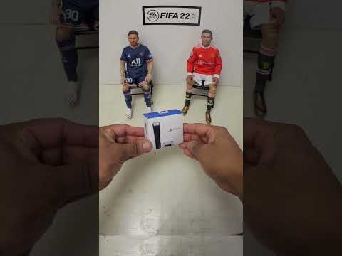 Messi vs. Ronaldo - Who Wins? FIFA PlayStation 5 Diorama
