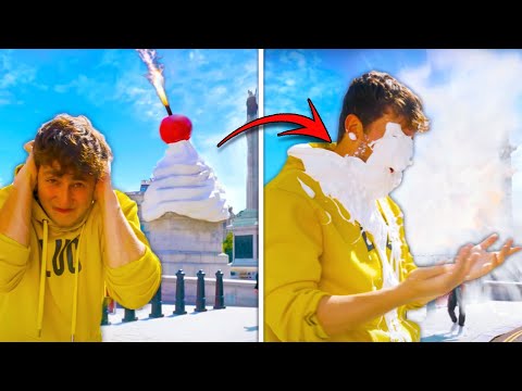 Turning Statues Into Food!! pt.2 (Delicious) #shorts