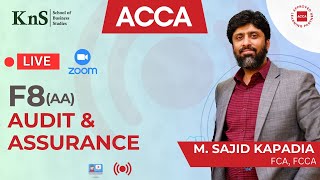 ACCA | F8 | AA | Audit Risk & Response | Sep 25 / Pre-Sept Mock Exam | By M. Sajid Kapadia