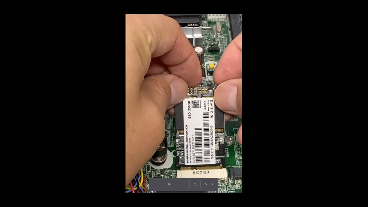 How to install an mSATA SSD in an HP EliteDesk 800 G1 USDT #Shorts - YouTube