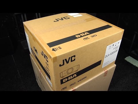 First Look Unboxing of the JVC DLA-X5000B Projector