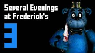 Menu - Several Evenings at Fredricks 3
